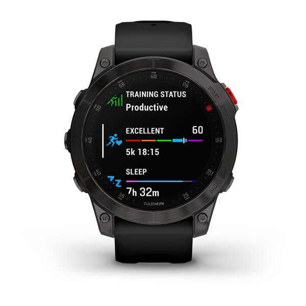 Garmin epix (Gen 2) Sapphire титановый черный DLC 010-02582-11 от прозводителя Garmin