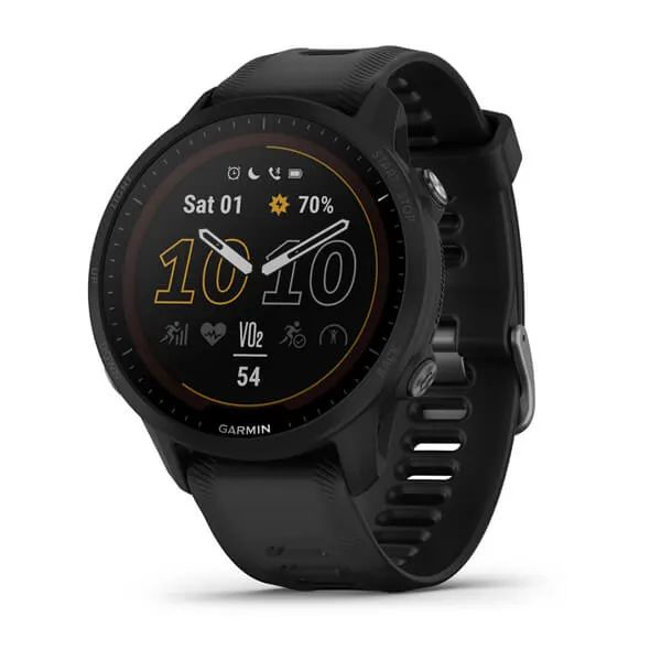 Garmin Forerunner 955 Solar с черным ремешком 010-02638-20 от прозводителя Garmin