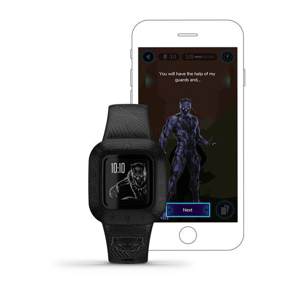 GARMIN VÍVOFIT JR. 3 MARVEL BLACK PANTHER, VÍVOFIT JR. 3 010-02441-10 от прозводителя Garmin