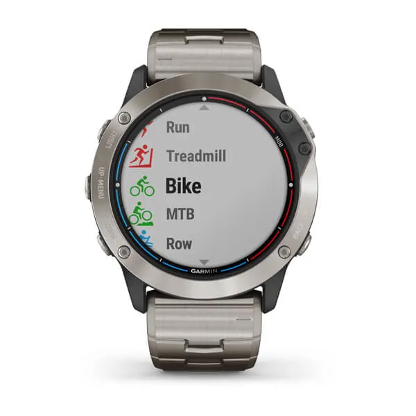 Garmin quatix® 6 Titanium 010-02158-95 от прозводителя Garmin