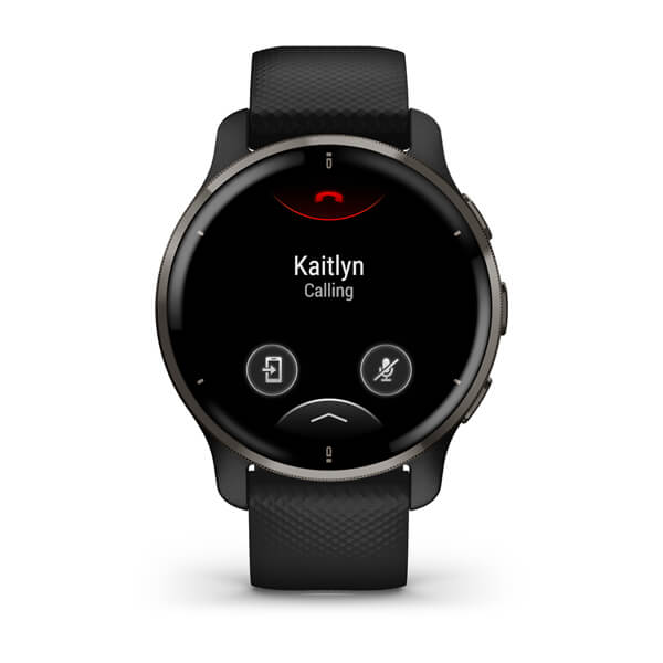 Garmin Venu 2 Plus черные с серым безелем и силиконовым ремешком 010-02496-11 от прозводителя Garmin