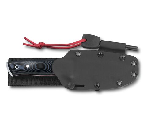 Нож Victorinox Outdoor Master L Mic, 220 мм, черный, ножны+огниво 4.2261 от прозводителя Victorinox