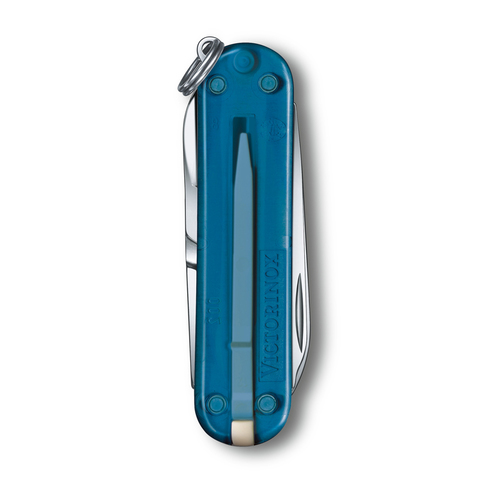 Нож-брелок Victorinox Classic SD Colors, 58 мм, 7 функций, "Sky High" 0.6223.T61G от прозводителя Victorinox