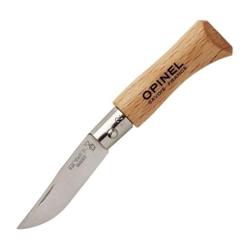 Нож Opinel №2, нержавеющая сталь, рукоять из бука, 001070 001070 от прозводителя Opinel
