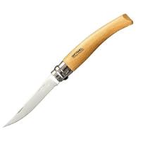 Нож филейный Opinel №8, нержавеющая сталь, рукоять из дерева бука, 000516 000516 от прозводителя Opinel