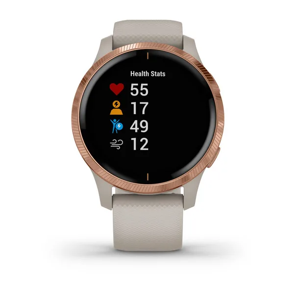 Garmin Venu - | Light Sand with Rose-gold Hardware