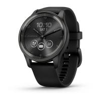 Garmin vivomove Trend с безелем серого цвета с черным корпусом и силиконовым ремешком 010-02665-00 от прозводителя Garmin