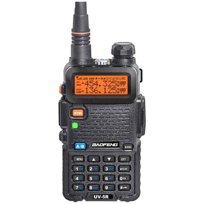 Baofeng UV-5R (Black) 5 Вт VHF/UHF (136-174 МГц; 400-520 МГц) MT269 от прозводителя Baofeng