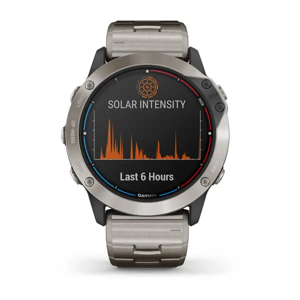 Garmin quatix® 6 Titanium 010-02158-95 от прозводителя Garmin