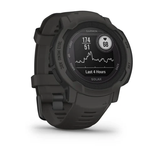GARMIN INSTINCT 2, Solar, Graphite, WW 010-02627-00 от прозводителя Garmin