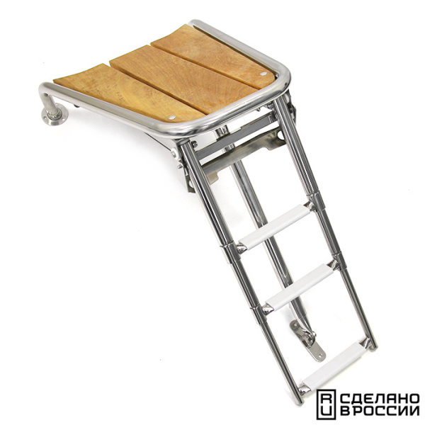 Платформа носовая с трапом 3 ступени белые 040245WT от прозводителя Техномарин