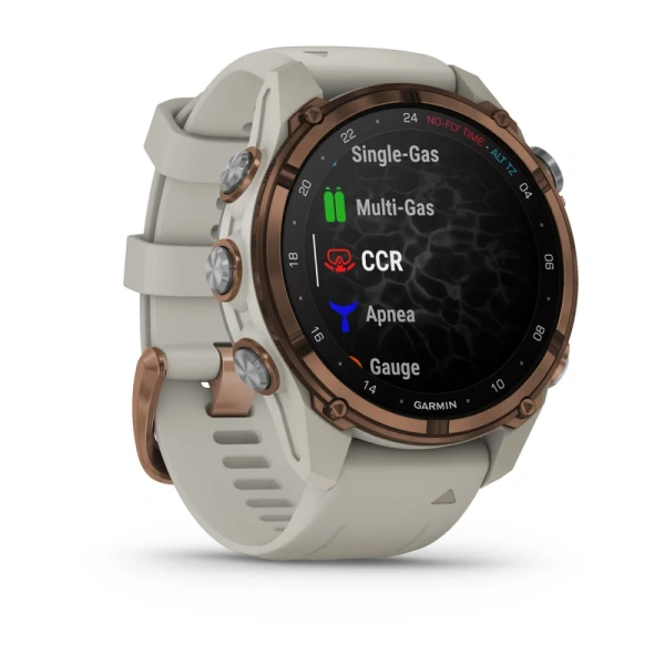 GARMIN DESCENT Mk3i 43 mm Bronze PVD/French grey silicone band 010-02753-14 010-02753-14 от прозводителя Garmin