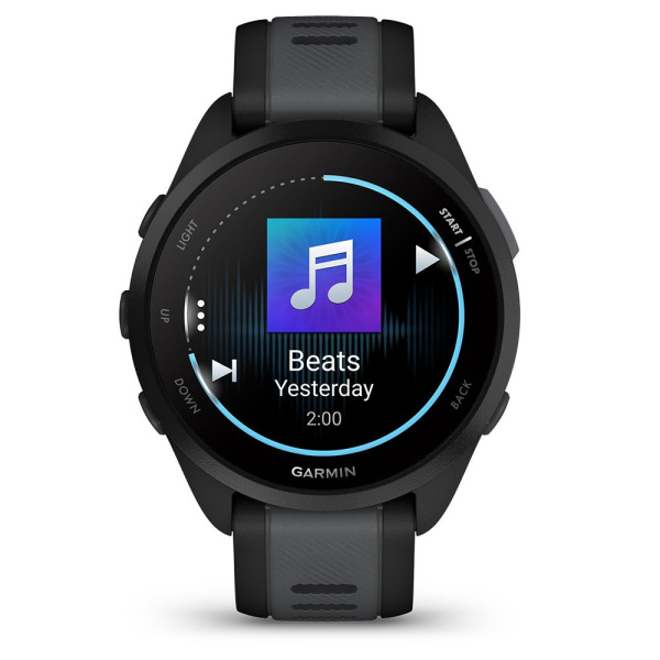 GARMIN FORERUNNER 165 Music Black/Slate grey  010-02863-B0 010-02863-B0 от прозводителя Garmin