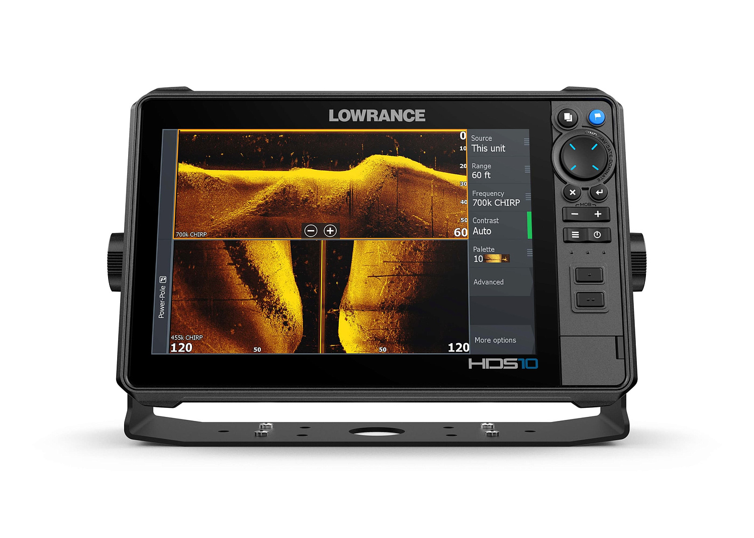 Lowrance HDS PRO 10 без датчика