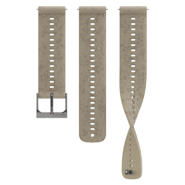 Силиконовый ремешок Suunto Athletic 6 22 мм Gravel Gray S+M, темно-серый SS051069000 от прозводителя Suunto 