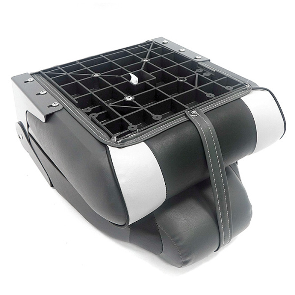 Сиденье мягкое складное Premium Designer High Back Seat, серо-чёрное 75157GCB от прозводителя Newstarmarine