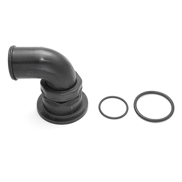 Патрубок заливной 50мм. 90 град, пластик 43370 от прозводителя Nuova Rade