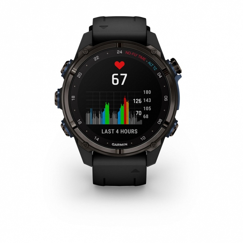 Garmin Descent Mk3i - 43 мм | Carbon grey DLC black silicone