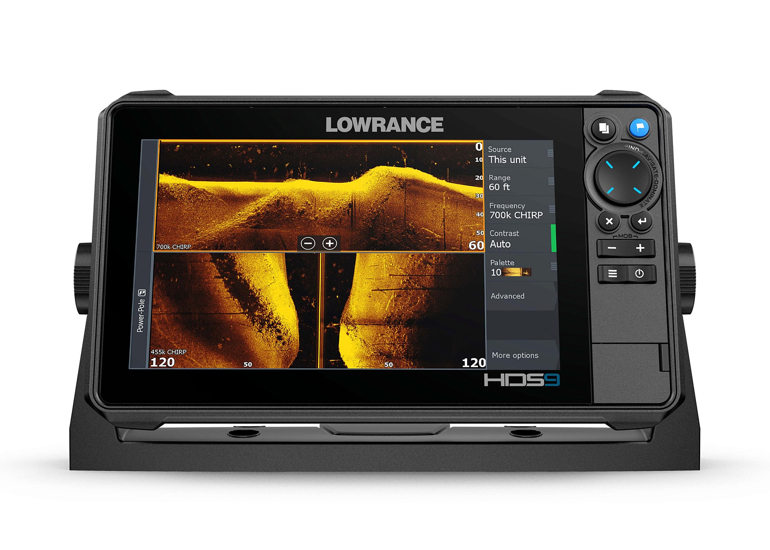 Lowrance HDS PRO 9 без датчика