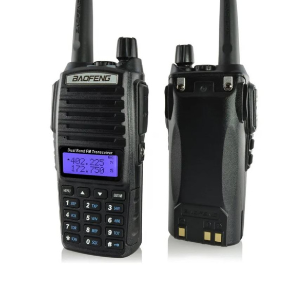 Baofeng UV-82 (Black) 8 Вт Портативная радиостанция VHF/UHF (136-174 МГц; 400-520 МГц) MT261 от прозводителя Baofeng
