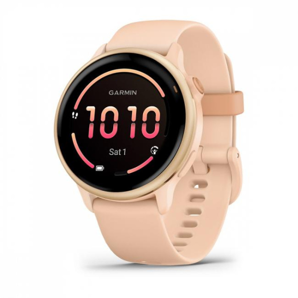 GARMIN VIVOACTIVE 6 Metallic Pink Dawn with Pink Dawn Band 010-02985-03 010-02985-03 от прозводителя Garmin