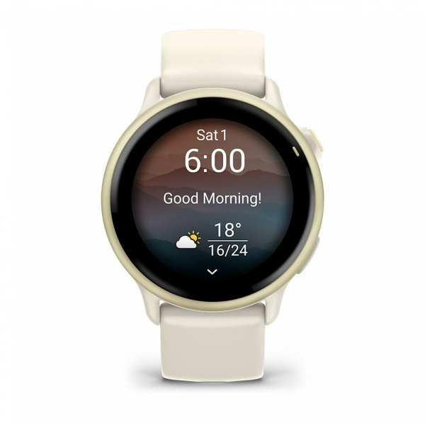 GARMIN VIVOACTIVE 6 Lunar Gold with Bone Band   010-02985-41 010-02985-41 от прозводителя Garmin