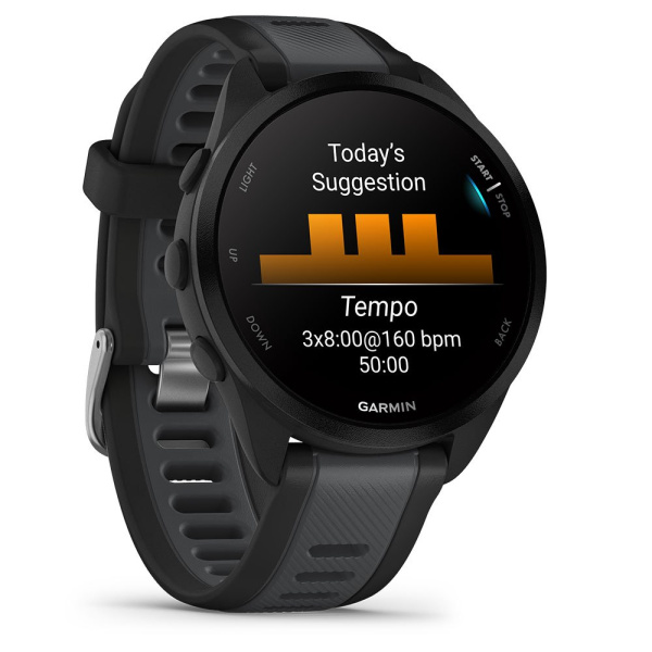 GARMIN FORERUNNER 165 Music Black/Slate grey  010-02863-B0 010-02863-B0 от прозводителя Garmin