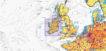 Карты Navionics Small 5G573S2 IRELAND WEST 5G573S2 от прозводителя Navionics
