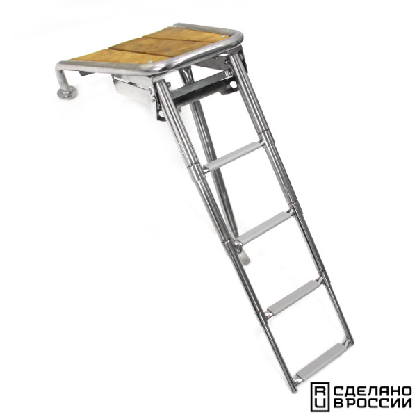 Платформа носовая с трапом 4 ступени серые 040246GT от прозводителя Техномарин