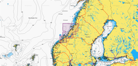 Карты Navionics Small 5G836S TOSENFJORDEN-KRISTIANSUND 5G836S от прозводителя Navionics