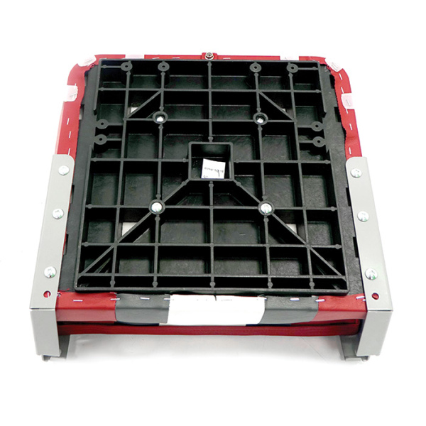 Сиденье мягкое складное High Back Rainbow Boat Seat, красно-белое 75107RCW от прозводителя Newstarmarine