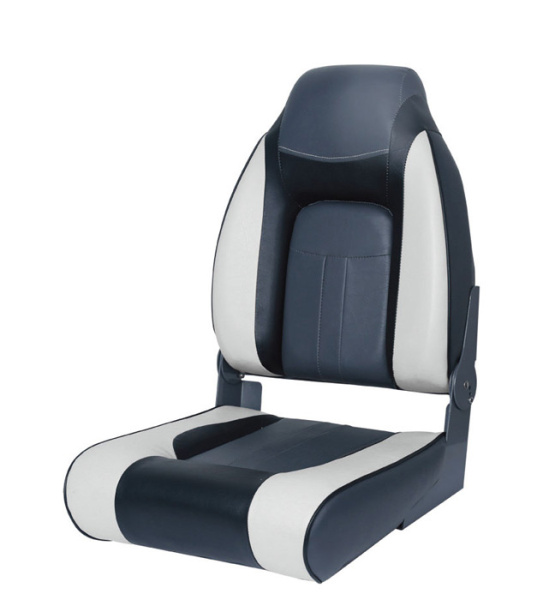 Сиденье мягкое складное Premium Designer High Back Seat, серо-чёрное 75157GCB от прозводителя Newstarmarine